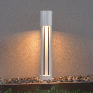 Mai & Mai Lampe sur Pied Extérieur 120x700mm Blanc Éclairage Extérieur de Jardin LED IP65 Desgin NeoForge