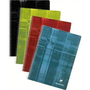 Clairefontaine Metric (8172C) - Cahier à spirales 224P A4 petits carreaux (90g)