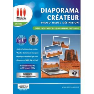 Diaporama Cr&eacute;ateur : Photo Haute D&eacute;finition [Windows]