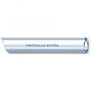 Bobine cristal souple transparent d4x6mm 100m LEm