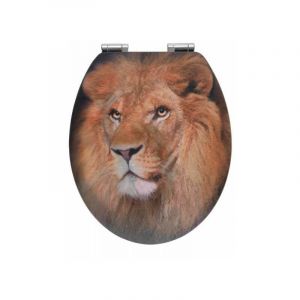 Wenko Abattant Lion avec motif 3D