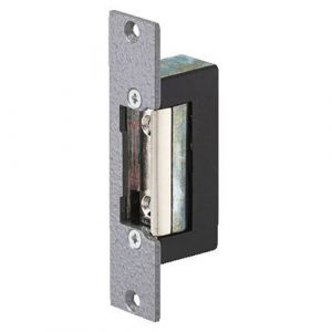 Gache electrique reversible a encastrer 69 mm 12V contact stationnaire Beugnot C