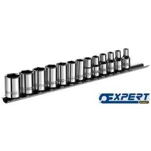 Stanley Expert - Jeu de 13 douilles 1/4 6 pans - E194675