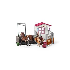 Schleich 42404 - Station de lavage avec box pour chevaux