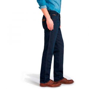 WRANGLER Pantalons Texas Stretch L34 - Blue Black - W33-L34
