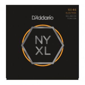 D'Addario AND CO CORDES POUR GUITARE ELECTRIQUE NYXL1046BT FILET NICKEL BALANCED 10-46