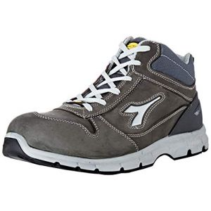 Diadora Utility - Scarpe antinfortunistiche Run ll High S3 ESD SRC-Grigio-44 - Gris - 44