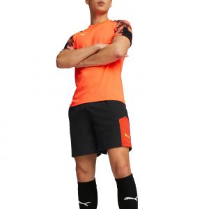 Puma Pantalon de sport jaune / rouge orangé / noir - Couleur Jaune / Rouge Orangé / Noir - Taille M