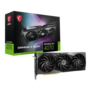 MSI GeForce RTX 4070 GAMING X SLIM 12G