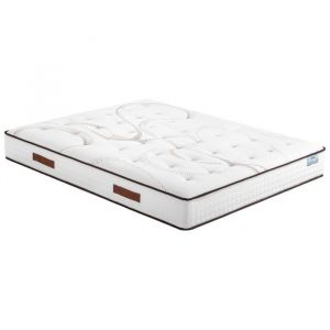 Image de Ebac Literie - Matelas 160x200 Repere - Ressorts ensachés - Hauteur 26 cm - Soutien ferme