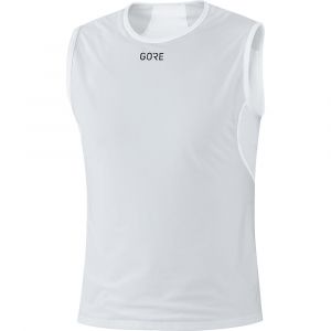 Gore Wear Gore--wear M Windstopper Base Layer Débardeur XXL Light Grey / White - Light Grey / White - Taille XXL