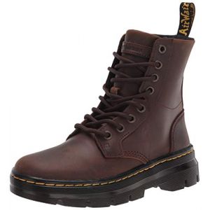 Dr. Martens 8 Boot Eye, Rangers Mixte, Dark Brown Crazy Horse, 36 EU