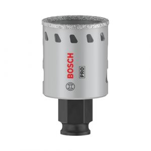 Bosch 1 scie cloche PRO Tile Power Change Plus (pour carrelage dur, carrelage souple, diamètre 38 mm, accessoires professionnels, perceuse/visseuse)