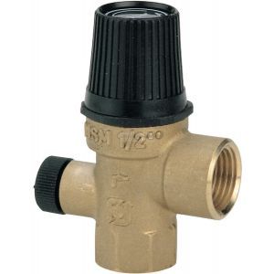 Watts Industries 22L0211872 - Soupape sanitaire avec prise manoe 7 bars entrée femelle 20x27 sortie 20x27 MS%-TM70