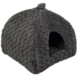 Image de Jack and Vanilla Igloo pour animaux de compagnie Softy XS Gris rosette