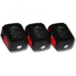 Image de Vhbw Compatible avec Hilti SF 144-A CPC 14.4 V, SF144-A, SFH 144-A, SFH 144-A CPC 14.4V - 3x Batterie de remplacement pour des outils &hellip;