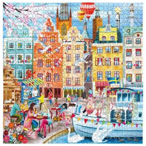 Eeboo Puzzle 1000 pièces : Stockholm
