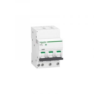 Schneider Electric Acti9 iDT40N XA - disjoncteur modulaire - auto/vis 3P+N C 32A 6000A/10kA