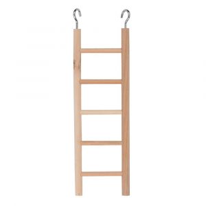 Kerbl Échelle en bois pour oiseaux avec crochets (x1)