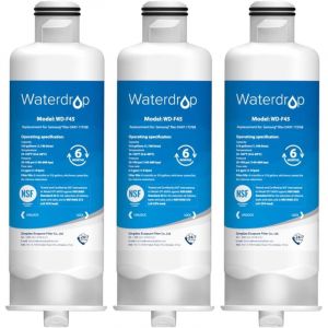 Waterdrop DA97-17376B Refrigerator Water Filter, Compatible with Samsung HAF-Qin/EXP, DA97-17376B, HAF-Qin, DA97-08006C, pfas, pfoa/pfos, Pack of 3 -
