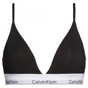 Calvin Klein Modern Cotton - Brassière triangle à doublure légère - Noir