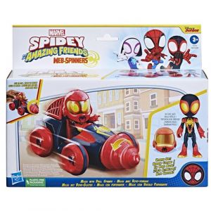 Image de Hasbro Other Baby Toys Spidey Et Ses Amis Extraordinaires Web-Spinners Miles Avec Roto-Foreuse