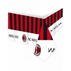 Nappe en plastique AC Milan 120 x 180 cm Taille Unique