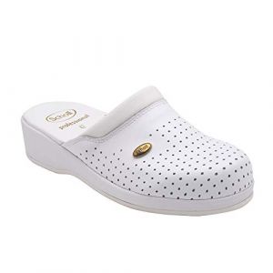 Scholl CLOG BACK GUARD BYCAST BIS UNISEX WHITE BACKGUARD BIANCO 45