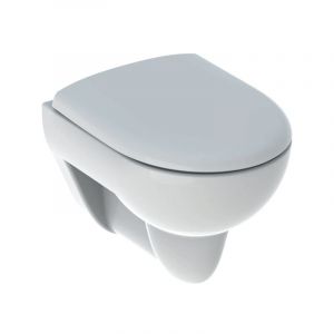 Geberit Wc suspendu à fond creux renova compact, compact, avec abattant wc Réf. 500.804.00.1