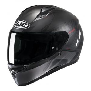 HJC Casque intégral C10 Inka gris/rouge mat- L