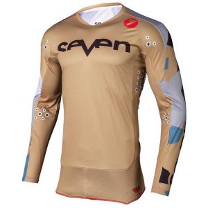 Maillot cross Seven Rival Trooper 2 sable/gris/bleu- M