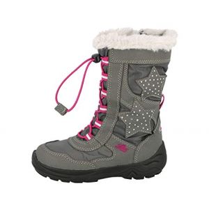 Lico Cathrin, Bottes de Neige Femme, Gris (Grau/Pink Grau/Pink), 41 EU