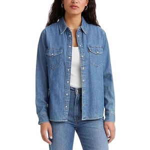 Levi's Pour femme. Chemise en denim bleu