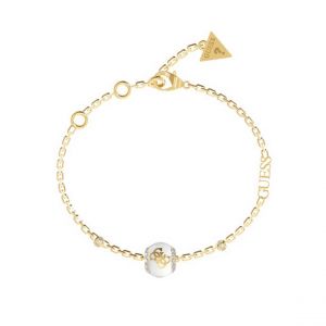 Image de Guess Bracelet Femme Bijoux - JUBB02282JWYGWH 4G LOOP Acier Doré