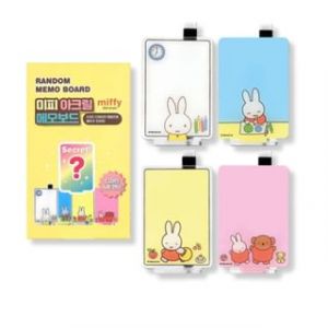 Miffy Acrylic Memo Board with Marker (Blind Box) (4 Types) 1pc - Random Selected - One Size