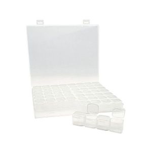 CTOP Bo&icirc;te De Rangement - Diamants Pour Diamond Painting - Plastique - 56 Cases