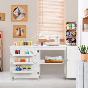 Meuble tv &agrave; 3 Niveaux, Support de T&eacute;l&eacute;vision, avec Structure en Bois Massif, pour Salon, Chambre, Salle de Jeu, Style Moderne, 110 x 29 x 40,5 cm,