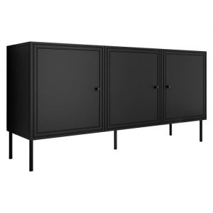 Lavaggi - buffet bas - 150 cm - Noir