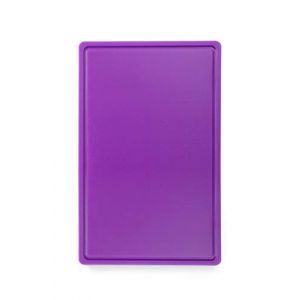 Hendi Planche à Découper HACCP - GN 1/1 - Violet - 15 mm d'Epaisseur