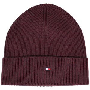 Tommy Hilfiger Bonnet coton et cachemire à revers