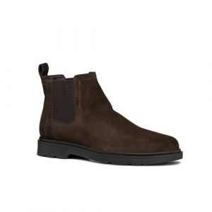 Geox Boots Chelsea Spherica EC1 cuir grain&eacute;