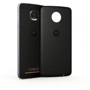 Image de Motorola Mods Coque Cuir Noir Moto Z/Z Play v2