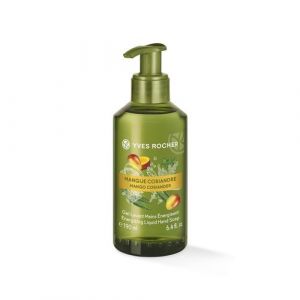 Image de Yves Rocher Gel Lavant Mains Energisant Mangue Coriandre - Flacon-pompe 190 ml