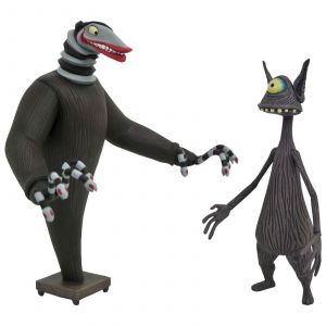 Diamond Select Toys L'Étrange Noël de monsieur Jack - Pack 2 figurines Creature under the Stairs & Cyclops 18 cm