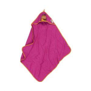 Image de Playshoes Cape de bain enfant La souris &eacute;ponge rose