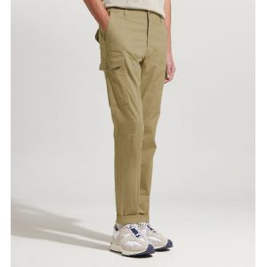 DOCKERS Pantalon slim cargo coton Beige - Couleur Beige - Taille XXL