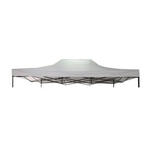 Mobili Rebecca - Rebecca Mobili Housse de Remplacement Gazebo Blanc Polyester Oxford 800D 3x4,5