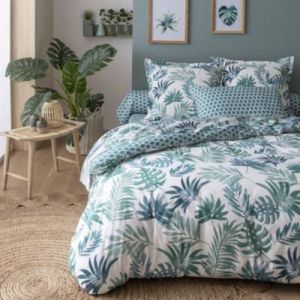 Origin Housse de couette en lyocell vert 200x200