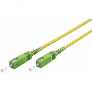 Image de Jarretière optique simplex monomode 9/125 SC-APC/SC-APC (0.5 mètre)