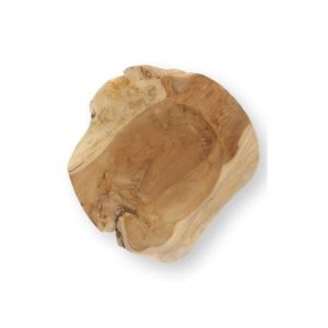 Jan Kurtz Bol en Racine de Teck &Oslash; 30 cm Marron
